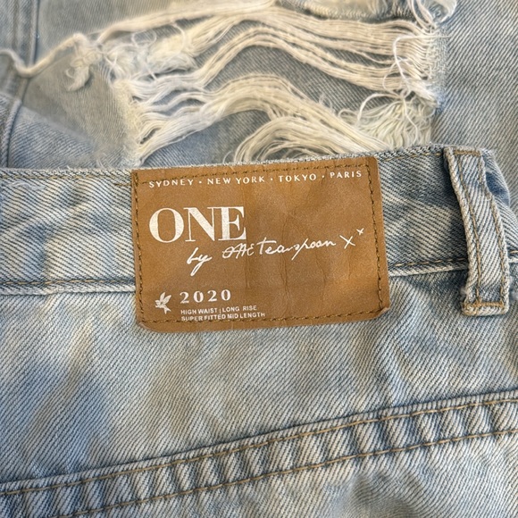 One Teaspoon Denim midi Skirt - Picture 4 of 4